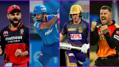 IPL 2020 Playoffs Qualification Scenarios Updated: Here’s How RCB, DC, KKR and SRH Can Make it to Final Four