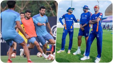 Mumbai City FC Sends Good Wishes to Mumbai Indians For IPL 2020 Finals Against Delhi Capitals (Watch Video)