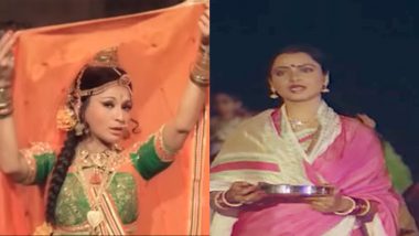 Karwa Chauth 2020: From Helen's 'Karwa Chouth Ka Vrat Aisa' to Rekha's 'Deepak Mere Suhag Ka', These Bollywood Songs Will Set the Festive Mood