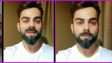 Virat Kohli Greets Fans on the Occasion of Diwali 2020, Requests Not to Burst Crackers and Celebrate the Festival With Simple Diya (Watch Video)