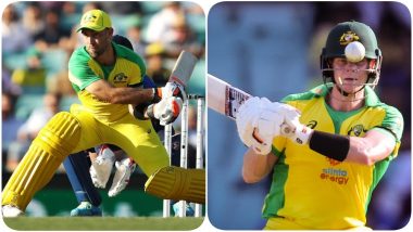 Kings XI Punjab, Rajasthan Royals Enjoy Banter As Glenn Maxwell, Steve Smith Have a Great Day With the Bat During India vs Australia 1st ODI 2020 (See Funny Conversation)