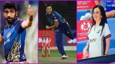 Nita Ambani Attends Mumbai Indians vs Delhi Capitals in IPL 2020 Qualifier 1 Match; Twitterati Calls Her Lady Luck After DC Lose Wickets Cheaply, See Reactions