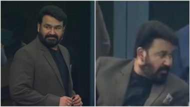 IPL 2020 Final: Mohanlal Enjoys Delhi Capitals VS Mumbai Indians Match at Dubai Stadium (See Pics)