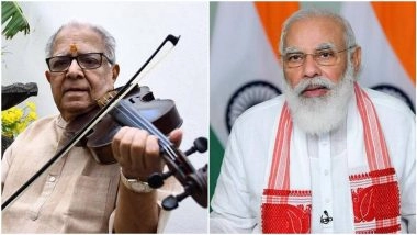 TN Krishnan Passes Away At 92, PM Narendra Modi Condoles Demise Of Violin Maestro