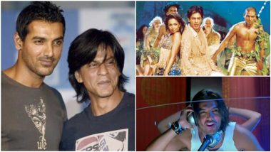 Pathan: Throwback! When Shah Rukh Khan and John Abraham Had Done Cameos in Each Other’s Films! (Watch Videos)