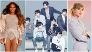 Grammy Awards 2021 Full Nominations List: Beyonce, Taylor Swift Get Recognised in Different Categories, BTS Thrilled With their Nomination