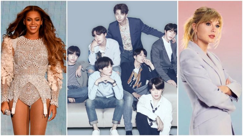 Grammy Awards 2021 Full Nominations List: Beyonce, Taylor Swift Get Recognised in Different Categories, BTS Thrilled With their Nomination