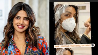 Priyanka Chopra to Begin Shooting for Text for You on Friday, Shares a Goofy Pic From Prep