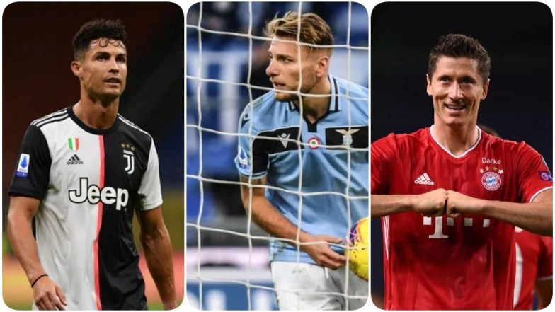 Cristiano Ronaldo Surpasses Robert Lewandowski & Ciro Immobile to Become Top Goal Scorer Across Top Five Leagues in Europe, Achieves Feat During Lazio vs Juventus, Serie A 2020