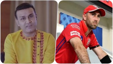 Virender Sehwag Takes a Jibe at Glenn Maxwell For Miserable Show in IPL 2020, Says ‘10-Crore Cheerleader Proved Costly for KXIP’ (Watch Video)