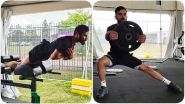 Virat Kohli 'Fuelled Up' for India vs Australia ODI Series, Indian Cricket Team Captain Posts Workout Pics