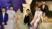 Photos From Niharika Konidela &ndash; Chaitanya JV&rsquo;s Wedding Reception Surface Online! Varun Konidela, Ram Charan, Upasana Kamineni Konidela And Others Pose With The Newlyweds