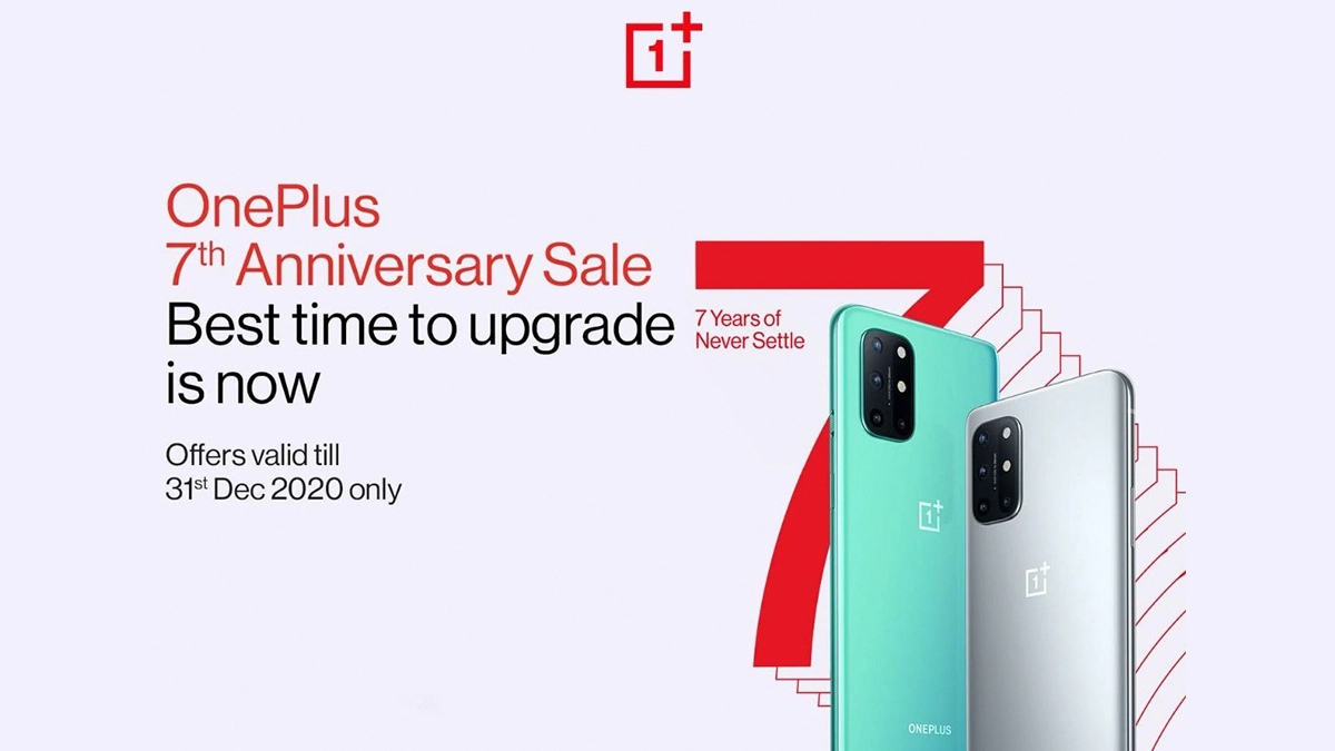 OnePlus 7th Anniversary Sale