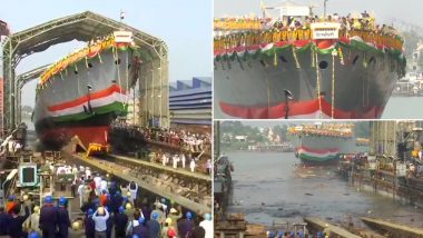 INS Himgiri, Project 17A Stealth Frigate, Launched at GRSE Yard in Kolkata; Know All About Indigenous Warship