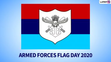 Armed Forces Flag Day 2020 HD Images, Messages, Greetings & Wallpapers: Twitter Observes The Day With WhatsApp Stickers, Quotes & Flag Pics
