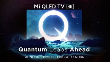 Xiaomi Mi QLED 4K TV Launching Today in India, Watch LIVE Streaming Here