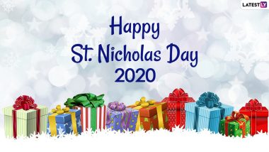 Happy St. Nicholas Day 2020 HD Images and Wallpapers for Free Download Online: WhatsApp Sticker Messages, Wishes and Greetings to Celebrate the Holiday