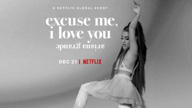 Ariana Grande’s Sweetener Concert Movie ‘Excuse Me, I Love You’ to Premiere on Netflix on December 21