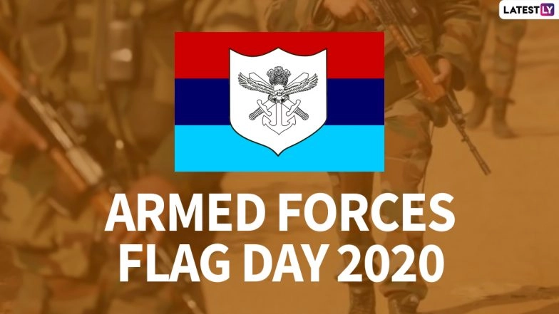Armed Forces Flag Day 2020 HD Images and Wallpapers for Free Download Online: WhatsApp Stickers & Facebook Messages to Observe Flag Day of India