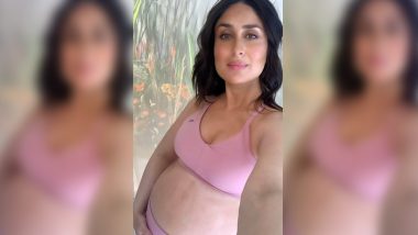 Kareena Kapoor’s Pregnancy Glow Cannot Be Missed As She Flaunts Her Baby Bump While on the Sets
