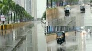 Mumbai Rains: Parts of Mumbai, Thane, Vasai-Virar Receive Rain, IMD Predicts More Rainfall, Traffic Jams Due to Low Visibility