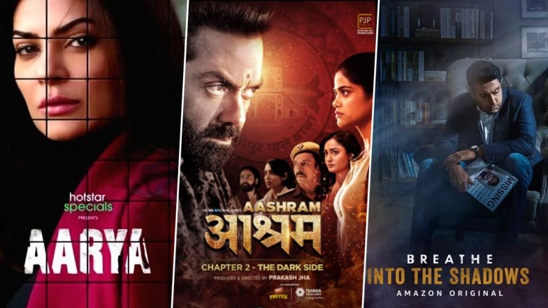 Sushmita Sen in Aarya, Bobby Deol in Aashram, Abhishek Bachchan in Breathe Into The Shadows – List of Bollywood Celebs That Took the OTT Route for Comeback