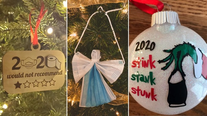 Christmas 2020 Ornaments: Netizens Go Creative to Decorate Xmas Trees, See Pics & Videos