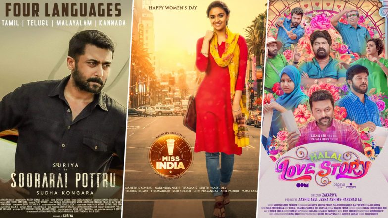 Suriya’s Soorarai Pottru, Keerthy Suresh’s Miss India, Indrajith Sukumaran’s Halal Love Story – List Of South Films That Released On OTT Platforms!