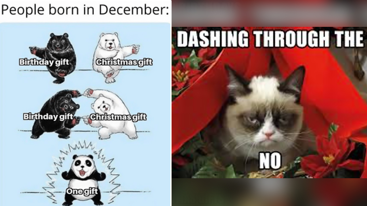 Dashing Through The,' NO! Funny December Birthday Memes and Jokes That  Prove How Santa Steals Your Thunder, Every Year! | 👍 LatestLY