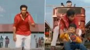 Coolie No 1: Varun Dhawan Saving a Kid From a Fake Train in This WTF Scene Leaves Fans in Splits; Reminds Us of Kalank&rsquo;s Bull-Fight Scene (Watch Video)