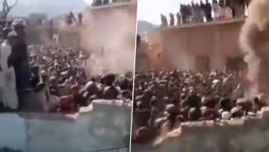 Pakistan: Hindu Temple Destroyed, Set on Fire by Mob in Khyber Pakhtunkhwa Province (Watch Video)