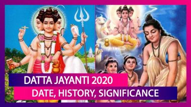 Datta Jayanti 2020: Date, History, Significance Of The Day Marking Birth Anniversary Of Lord Dattatreya, The Divine Trinity