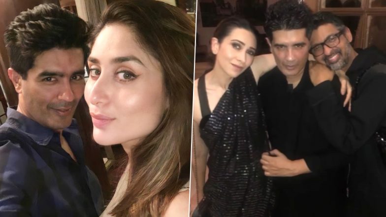 Manish Malhotra Birthday: Kareena Kapoor Khan and Sis Karisma Kapoor Extend Birthday Greetings to Their ‘Forever Friend’