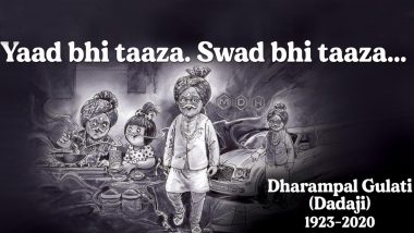 RIP Dharampal Gulati: ‘Yaad Bhi Taaza. Swad Bhi Taaza,’ Amul’s Topical Ad Honours the King of Spices (View Pic)