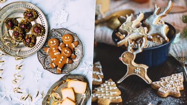 Christmas 2020 Cookie Recipes: From Pecan Snowflake Cookies to Chocolate Coins, Here’s How to Bake Delicious Sweets & Garnish the Holiday Desserts for the Festival (Watch Videos)