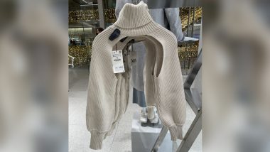 Zara’s Crop Turtleneck Sweater Sleeve Sparks Mixed Reactions Online, From Funny Memes and Jokes to Fashion Lovers Giving it a Try, the Responses Are a Must-See!