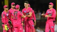 Perth Scorchers vs Sydney Sixers, BBL 2020&ndash;21 Live Cricket Streaming: Watch Free Telecast of Big Bash League 10 on Sony Sports and SonyLiv Online