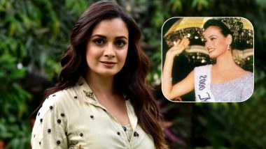 Dia Mirza Reminisces Her 2000 Miss Asia Pacific Pageant Win, Says ‘Winning It Felt like Transitioning from My Old Life to a New One’
