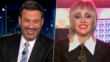 Jimmy Kimmel Live! Miley Cyrus Was Surprised to Know the Number of Tattoos She Has (Watch Video)