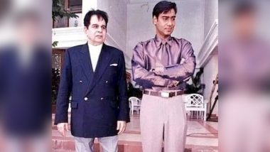 Dilip Kumar Turns 98 On December 11! Ajay Devgn Extends Heartfelt Birthday Wishes To ‘Yusuf Saab’ With A Throwback Picture