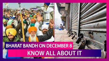 Bharat Bandh Call On December 8 As Farmers’ Protest New Laws: Know All About It