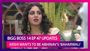 Bigg Boss 14 Episode 47 Updates | Dec 07 2020: Arshi Wants To Be Abhinav's 'Baharwali'