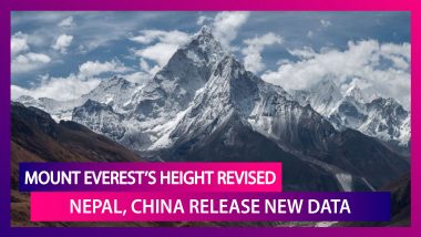 Mount Everest’s Height Revised To 8848.86 Metres; 86 Centimeters Higher Than India’s Calculation, Says Nepal & China