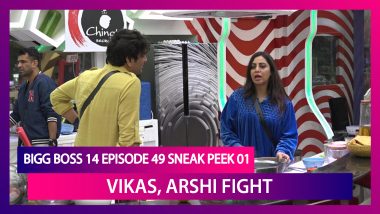 Bigg Boss 14 Episode 49 Sneak Peek 01 | Dec 9 2020: Vikas, Arshi Get In a Fight