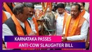 Karnataka&rsquo;s BJP Government Passes Anti-Cow Slaughter Bill; Congress Walks Out