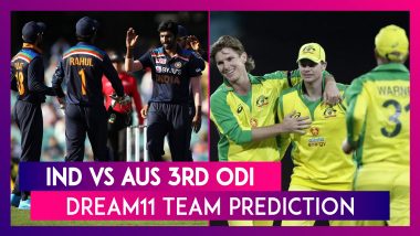 India vs Australia Dream11 Team Prediction, 3rd ODI 2020: Tips To Pick Best Playing XI