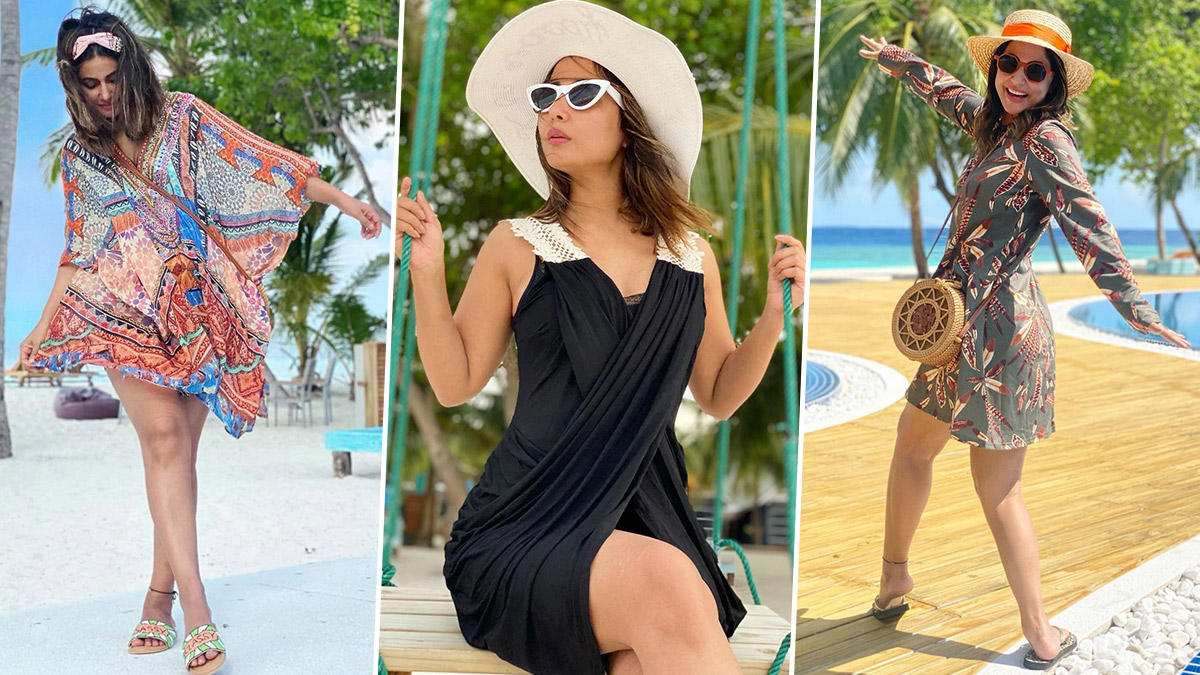 Hina Khan's Having the Time of Her Life in Maldives and Her Holiday ...