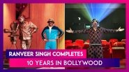 Ranveer Singh Completes 10 Years In Bollywood, Shares Gratitude Post; Kareena Kapoor, Sidharth Malhotra, Rakul Preet Singh, Mouni Roy Spotted In The City