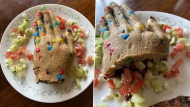 Dream Food Or Nightmare? Twitter User Bakes Hand-Shaped Cookie Stuffed With Greek Salad He Saw in His Dream, Shares Recipe of Weird Food Combo in Viral Twitter Thread