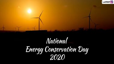 National Energy Conservation Day 2020 Quotes: Inspirational Sayings & HD Images to Increase the Awareness on Energy Conservation